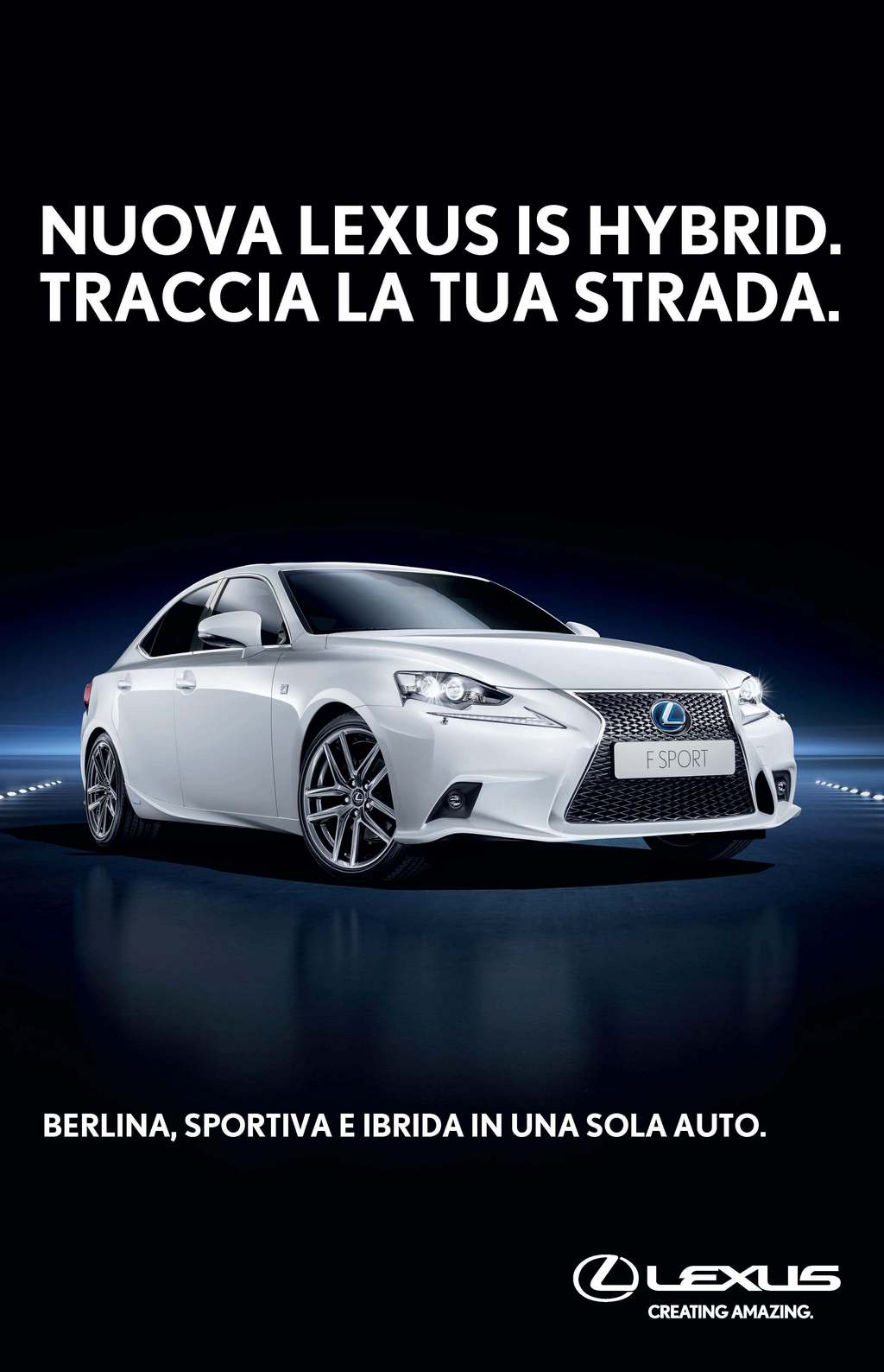 Lexus IS Hybrid Anteprima Italiana