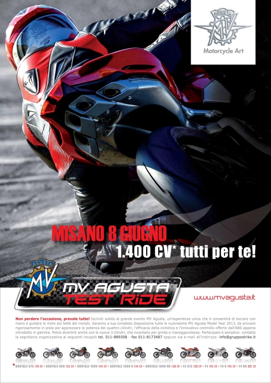 MV Agusta Test Ride Misano