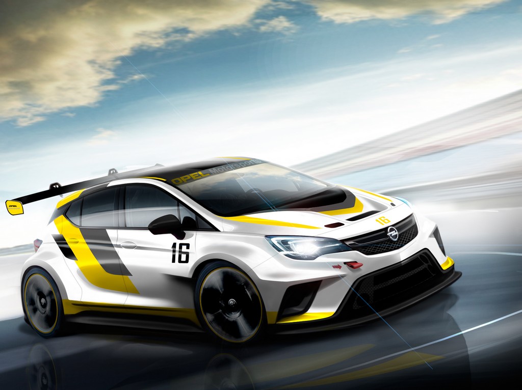 Opel Astra TCR Sketch