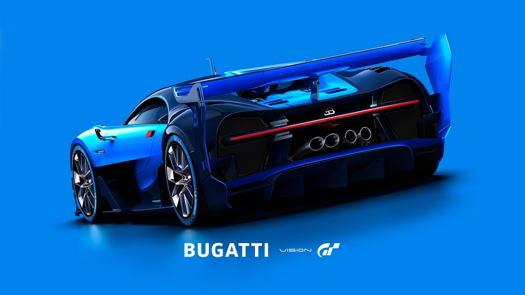 Bugatti Vision Gran Turismo Dietro