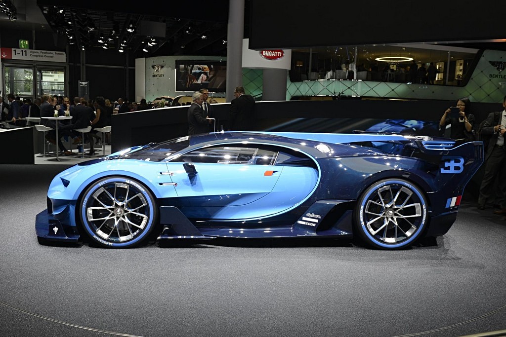 Bugatti Vision Gran Turismo Francoforte Lato