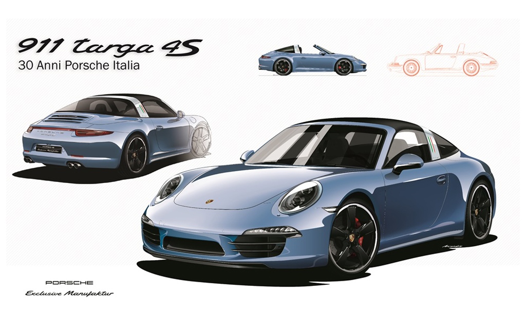 Porsche Targa 4S Italia