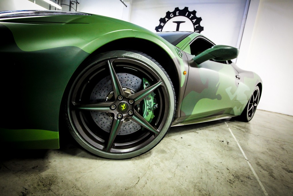 Garage Italia Customs Pirelli Ferrari Verde
