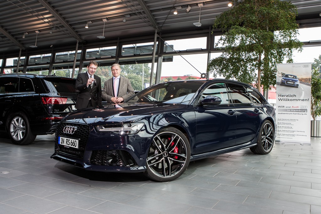Audi RS6 Bang e Olufsen Millionesimo Cliente