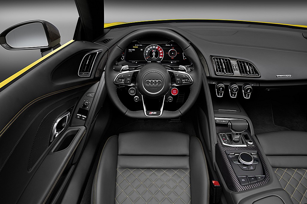 Audi R8 Spyder V10 Cruscotto