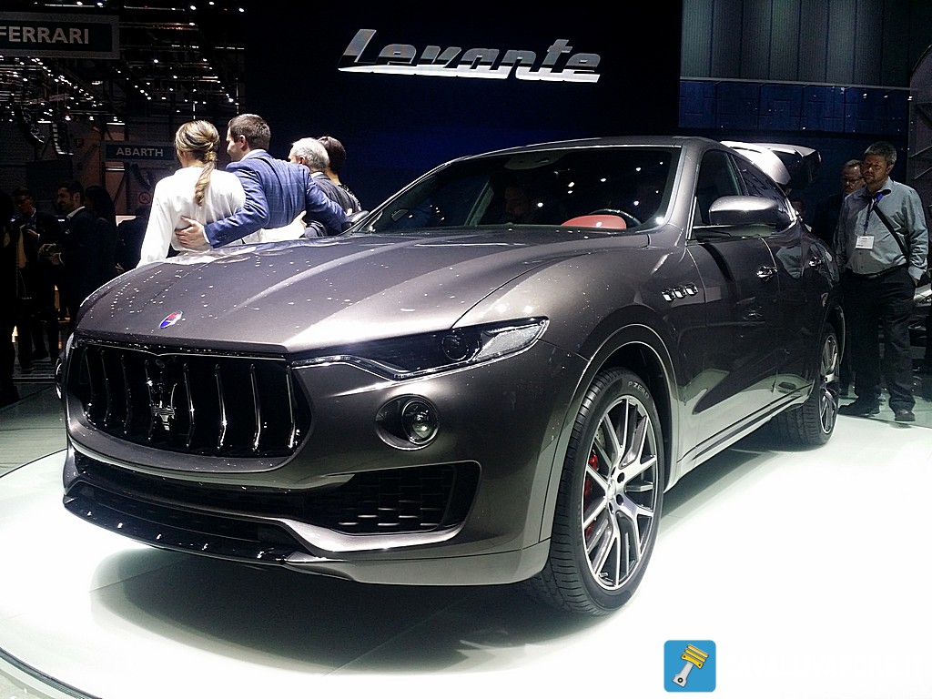 Maserati Levante LIVE GIMS 2016 Tre Quarti