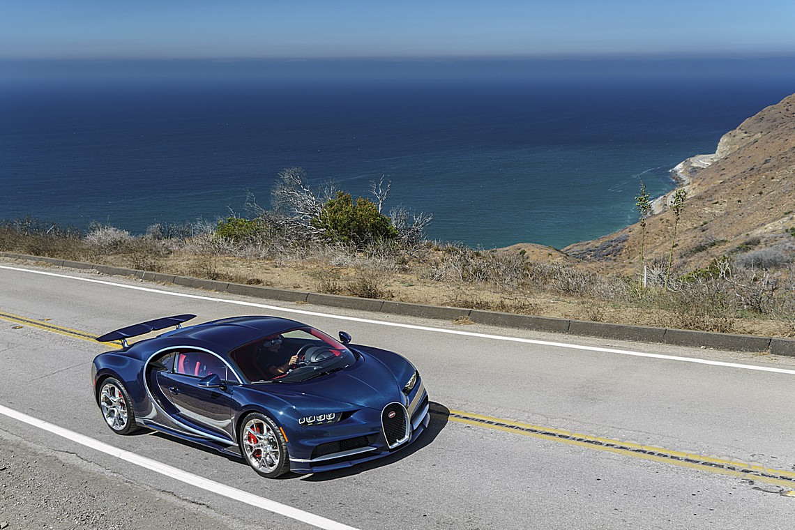 Bugatti Chiron The Quail Dinamica