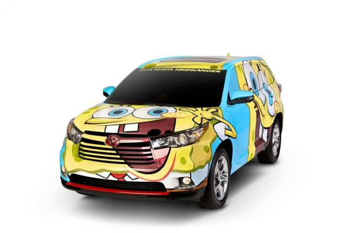 toyota-highlander-spongebob