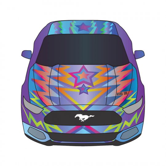 AnnaSui_AirbrushedMustang_Mustang-T-Shirt AnnaSui_AirbrushedMustang_Mustang-T-Shirt