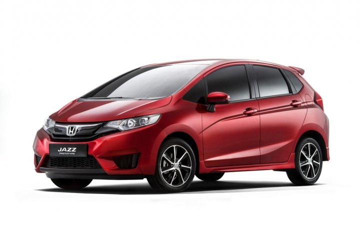 Honda-Prototipo-Nuova-Jazz-Tre-Quarti-Anteriore Honda-Prototipo-Nuova-Jazz-Tre-Quarti-Anteriore