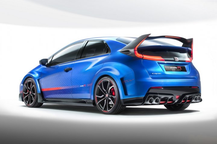 Honda-Civic-Type-R-Concept-Tre-Quarti-Posteriore Honda-Civic-Type-R-Concept-Tre-Quarti-Posteriore