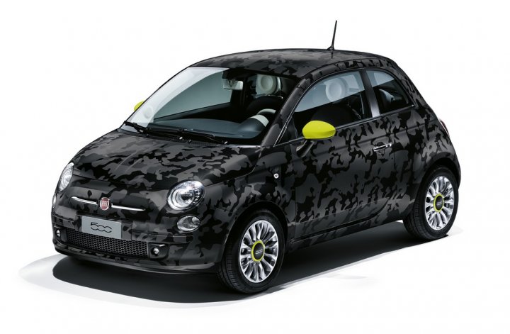 Fiat-500-Camouflage Fiat-500-Camouflage