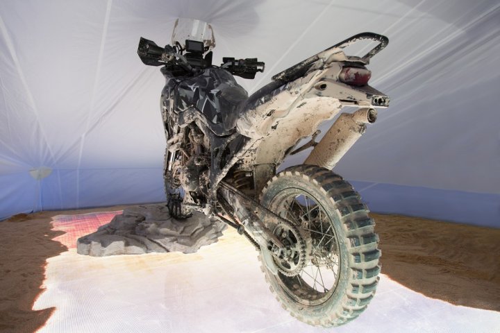 Honda-True-Adventure-Prototipo-Dietro Honda-True-Adventure-Prototipo-Dietro
