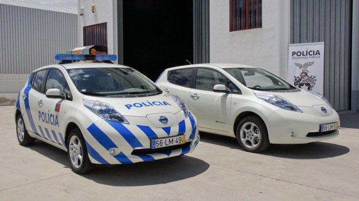 Nissan Leaf Polizia Portoghese