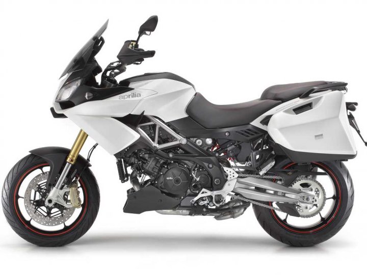 Aprilia-Caponord-1200-Bianca-Lato-Cambio Aprilia-Caponord-1200-Bianca-Lato-Cambio