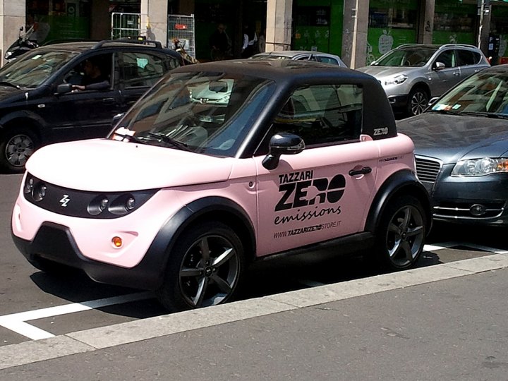 Tazzari Zero Rosa Tazzari Zero Rosa