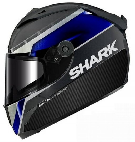 shark-race-r-pro-carbon-race-blu-replica-laterale