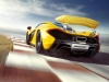 mclaren-p1-gialla-dietro