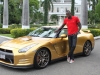 Usain Bolt Golden Again with Unique Nissan GT-R