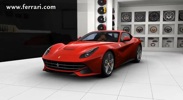 Primo filmato 3d della Ferrari F12 Berlinetta