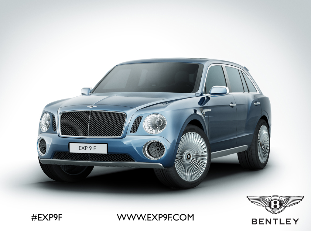 Il concept SUV Bentley presentato al Salone di Ginevra