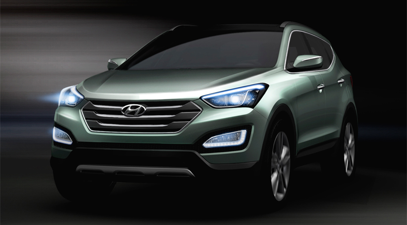La terza generazione della Hyundai Santa Fe al Salone di New York