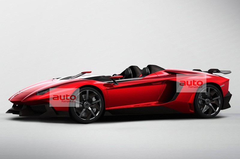 La concept Aventador J Speedster al Salone di Ginevra