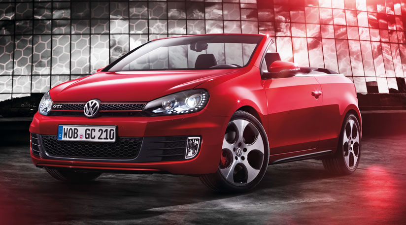 Al Salone di Ginevra la nuova Golf GTi Cabrio Mk6