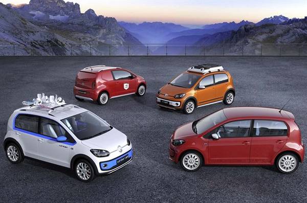 Volkswagen UP! 4 concept al Salone di Ginevra