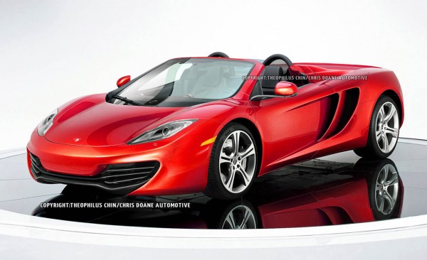 McLaren MP4 nel 2013 la versione cabrio