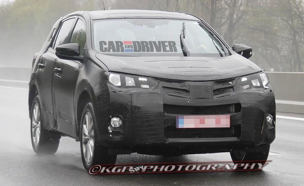 Spiato il nuovo Rav4 Toyota