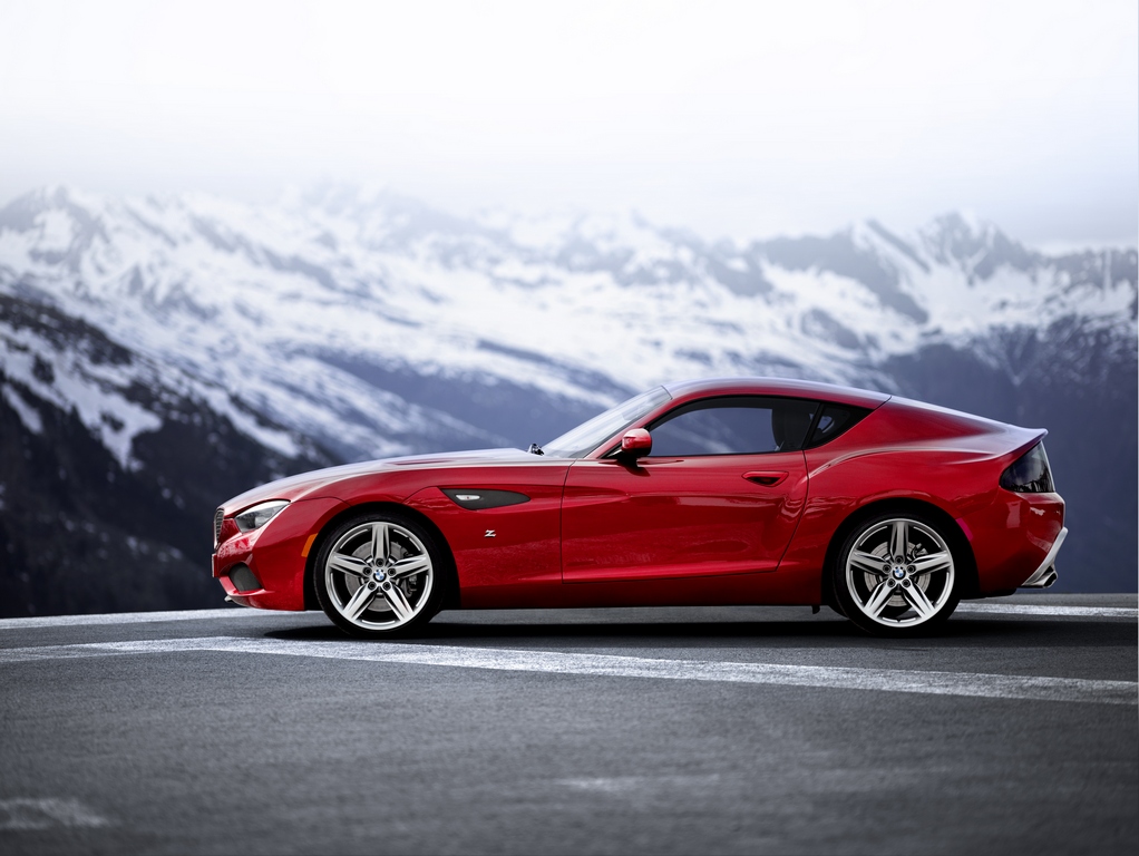 BMW Zagato coupe svelata a Villa d'Este