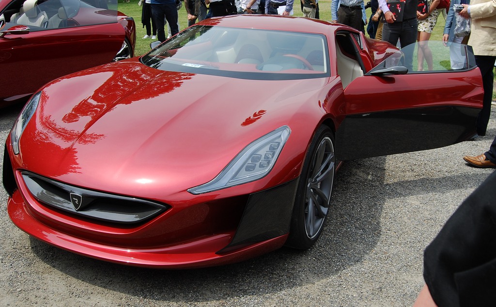 Al Concorso d'Eleganza di Villa d'Este la Rimac Concept_One