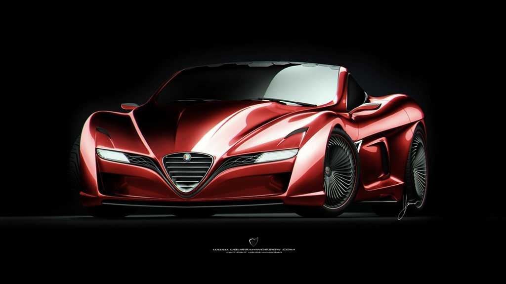Concept car Alfa Romeo disegnata da Ugur Sahin