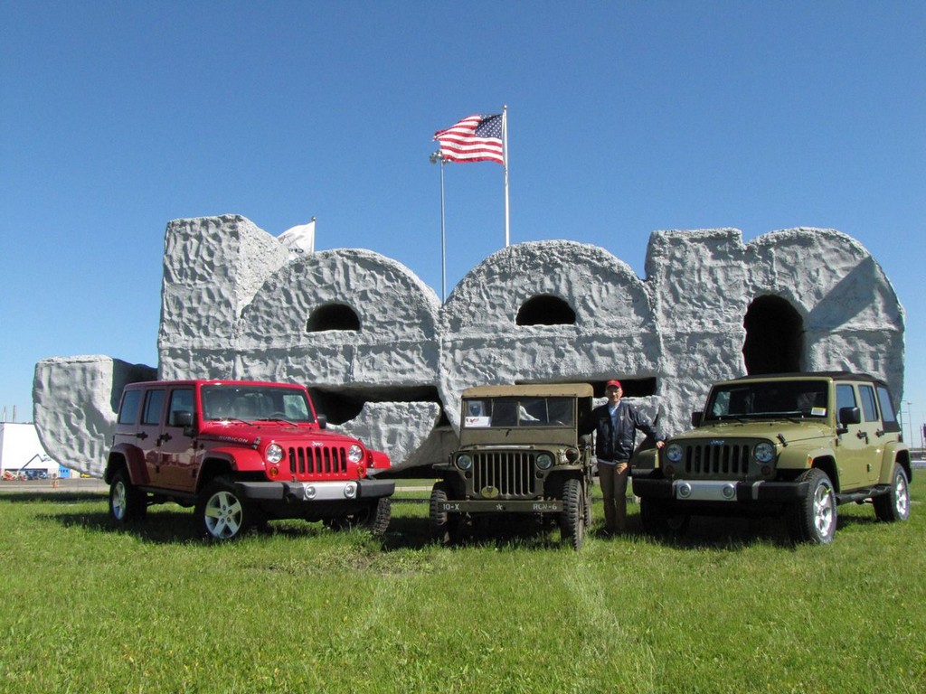 Jeep Willys da Roma a Toledo