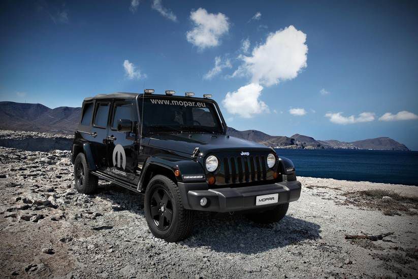 Jeep Wrangler Unlimited Sahara Moparized