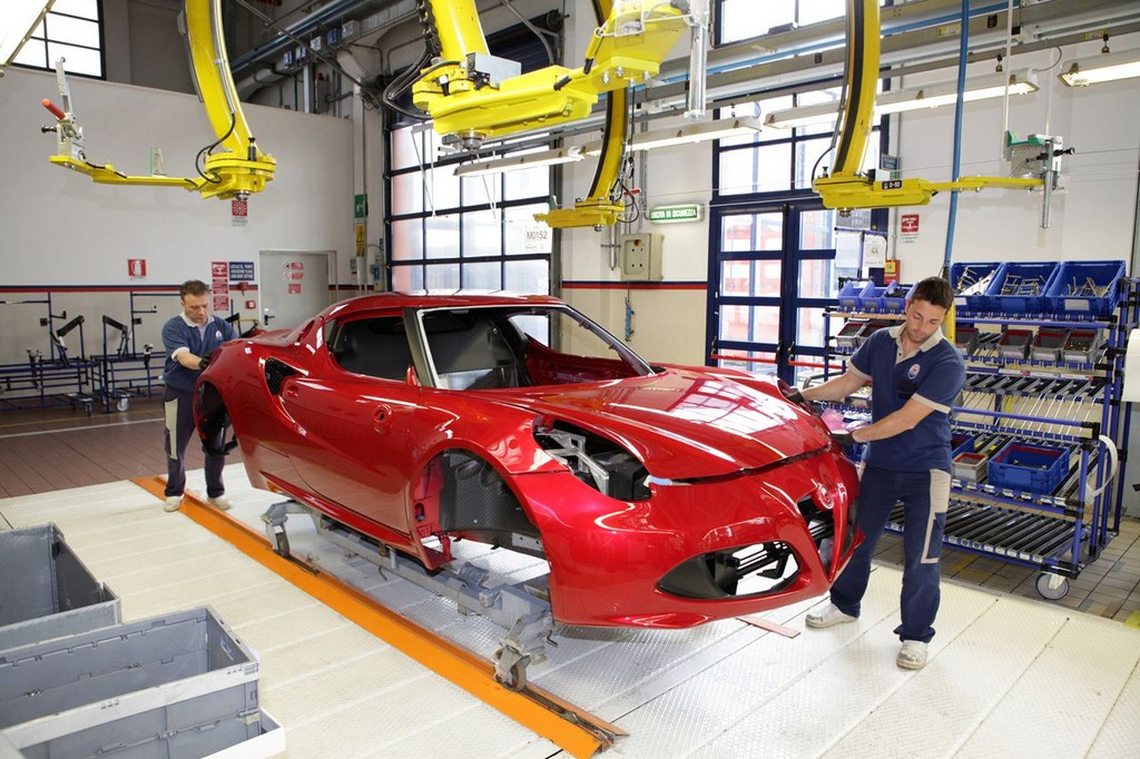 Alfa Romeo 4C i Materiali