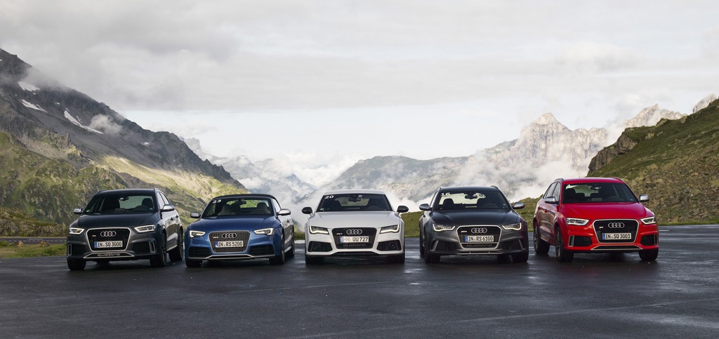 Audi Alpen Tour 2013 RS quattro