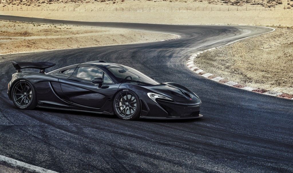 McLaren P1 Test Bollente