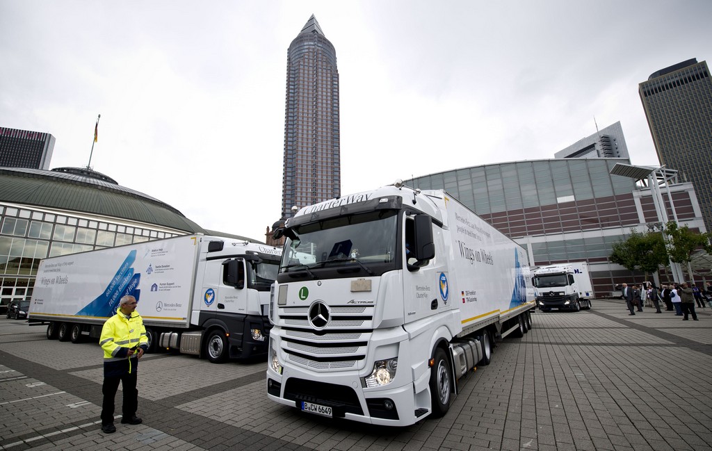 Merceds Actros Convoy of Hope