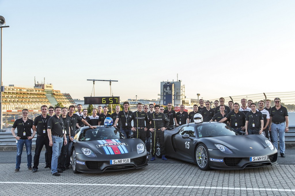 Porsche 918 Spyder Nurburgring Record