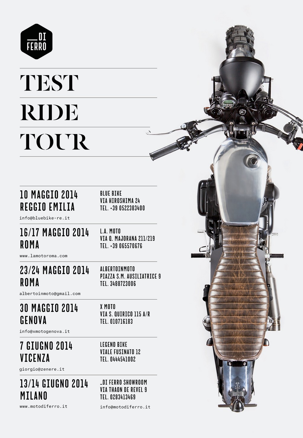 Moto Di Ferro Test Ride Tour