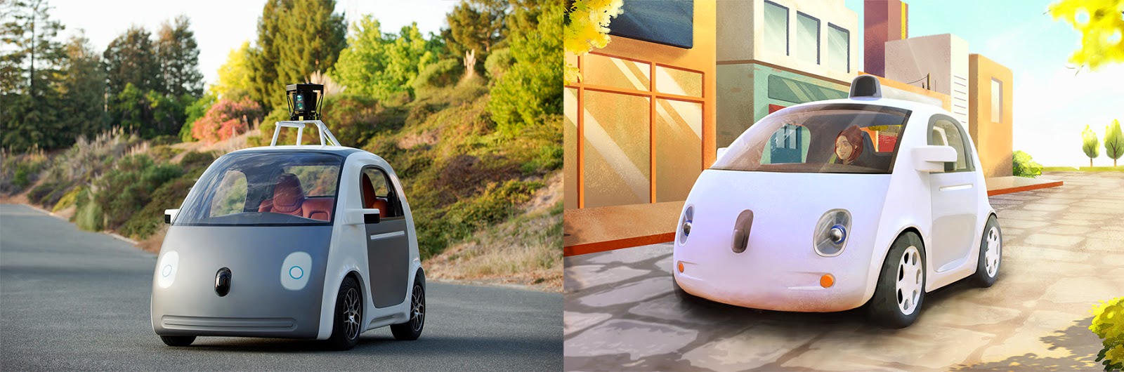 Google Self Driving Vehicle Prototype