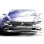 Volkswagen Passat Sketch Ottava Generazione