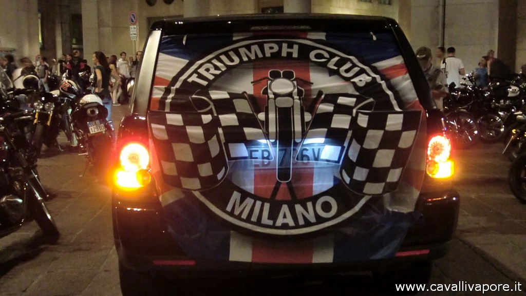 Triumph City Tour Milano 2014