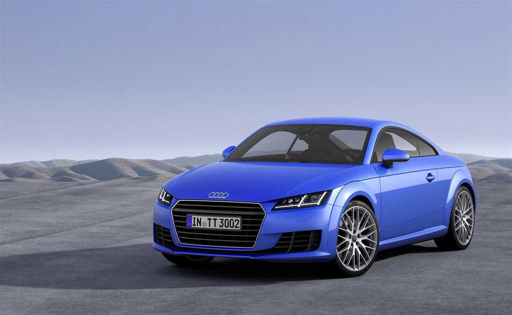 Audi nuova TT Blue