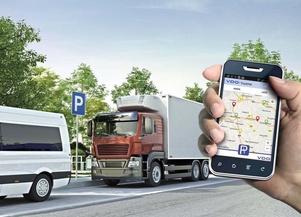 TruckYa App VDO Parcheggio Camion