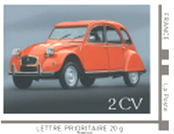 Citroen 2CV Francobollo