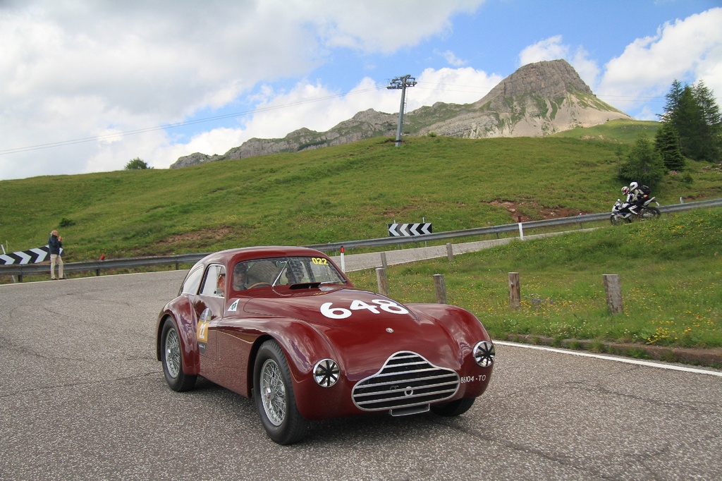 KAUFFMAN e AGUAS su Alfa Romeo 6c 2500 del 1948 - Coppa d’Oro delle Dolomiti