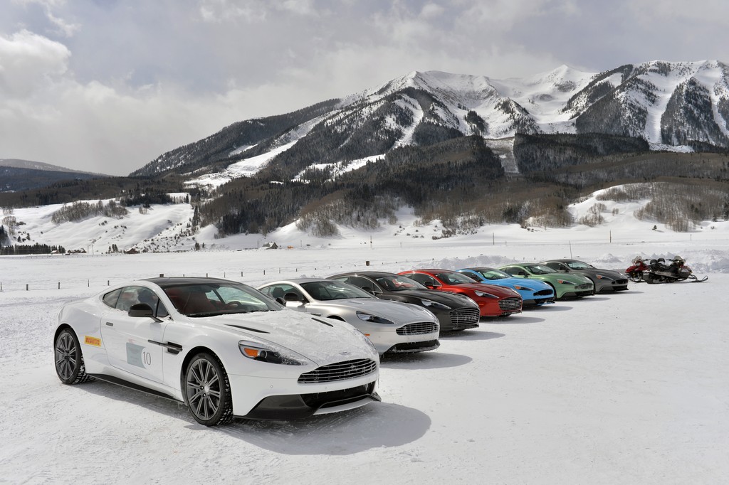 Aston Martin On Ice US 2014